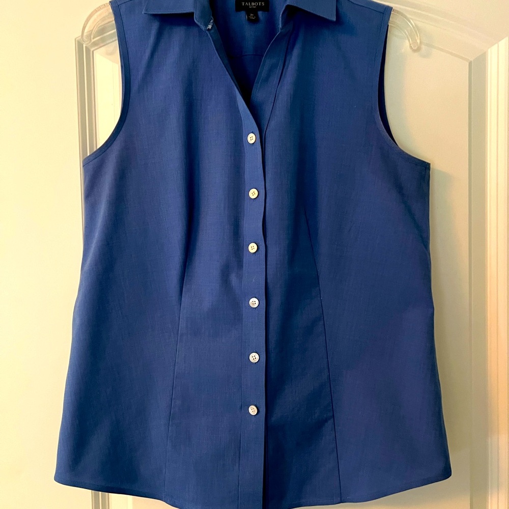 Crisp Talbot blue shirt